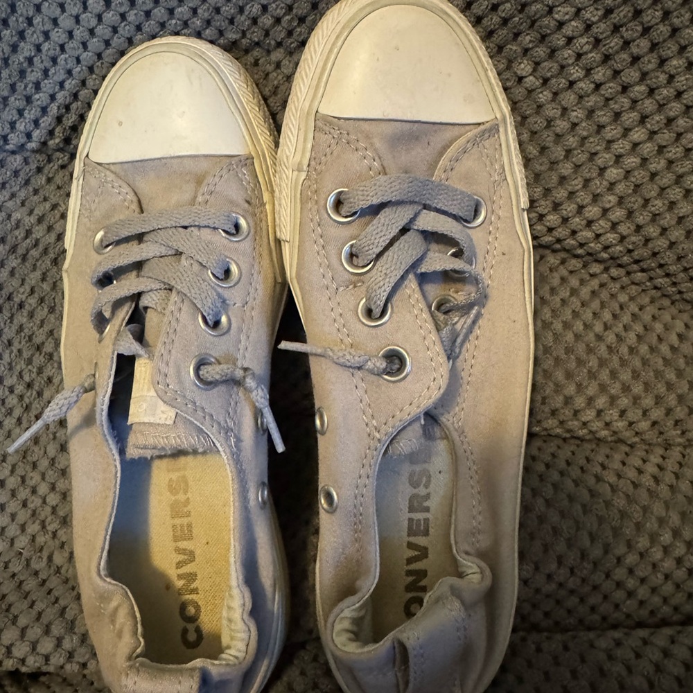 Converse Off-White Canvas Sneakers